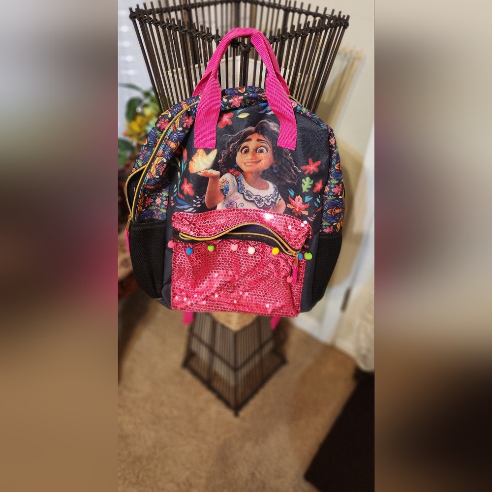 Disney Encanto Mirabel Sequin Laptop/Backpack